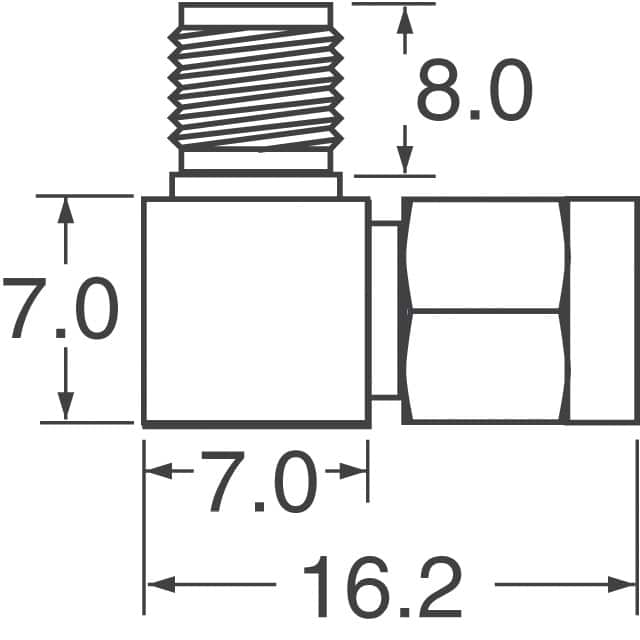 CONREVSMA010 Linx Technologies Inc.  Adattatori per connettori coassiali (RF)